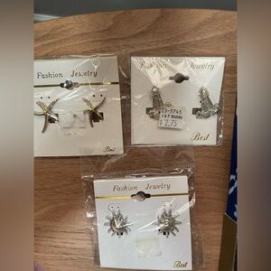 Gold and Silver Tone Fashion Jewelry Set